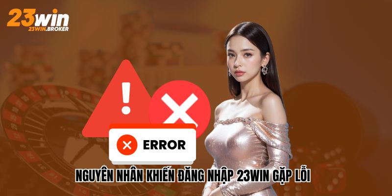 Đăng Nhập 23WIN – Trải Nghiệm Thế Giới Giải Hấp Dẫn Có 1-0-2 2 Nguyên nhân lỗi khi đăng nhập
