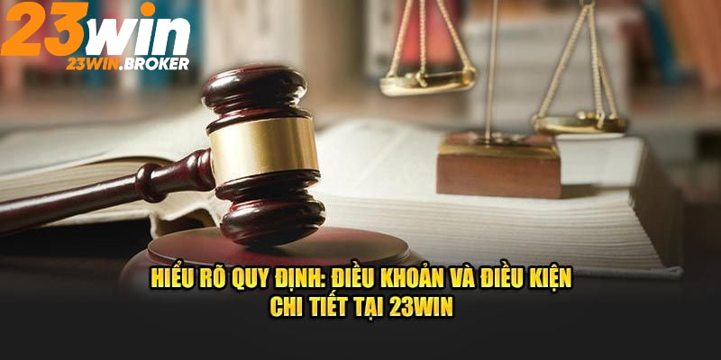 Điều Khoản Điều Kiện 23WIN - Chính Sách Ban Hành Mới Nhất 2 Người chơi cần hiểu rõ chính sách điều khoản điều kiện nhà cái 23WIN