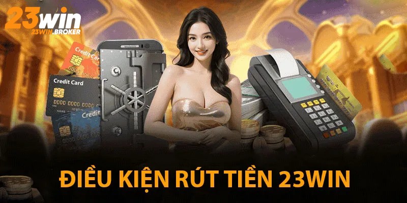Rút Tiền 23Win – Hướng Dẫn Chi Tiết Các Phương Thức An Toàn 4 Điều kiện để thực hiện lệnh rút tiền 23Win