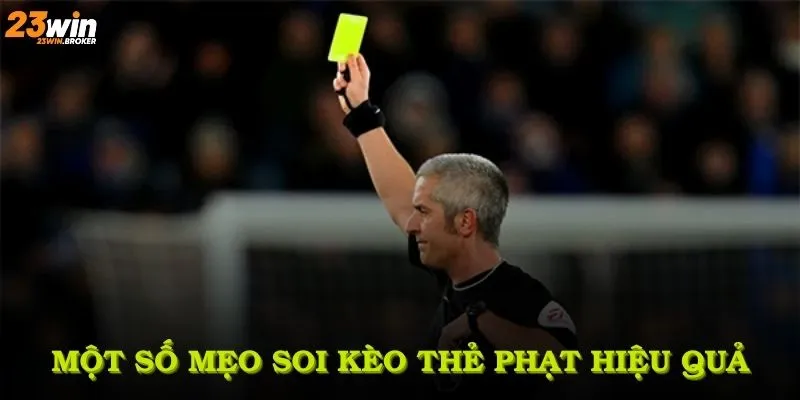 Kèo Thẻ Phạt Và Những Bí Quyết Đặt Cược Hiệu Quả Tại 23Win 4 Một số mẹo soi kèo thẻ phạt hiệu quả nhất từ 23Win